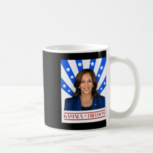 Kamala For Freedom 2024 Madam Vice President  Coffee Mug