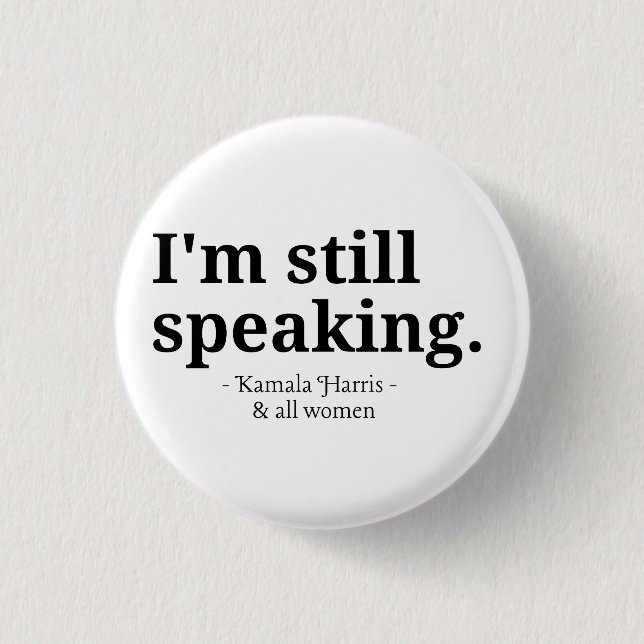 Kamala for President 2024, women's rights  3 Cm Round Badge (Front)