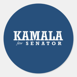 KAMALA FOR SENATOR CLASSIC ROUND STICKER