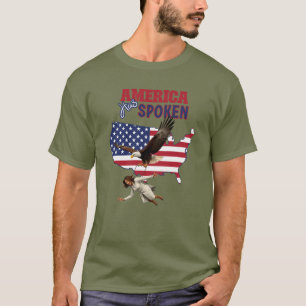 Kamala Funny America Has Spoken Eagle USA  T-Shirt
