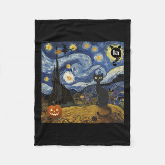 Kamala Halloween Witch Fleece Blanket