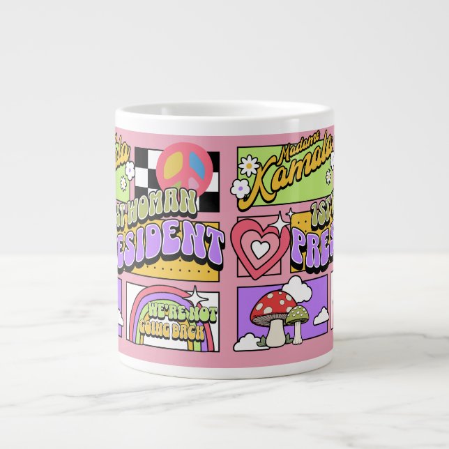 Kamala Harris 1st Woman President Inauguration Large Coffee Mug (Front)