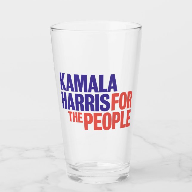 Kamala Harris 2020 Kamala for President Glass (Front)