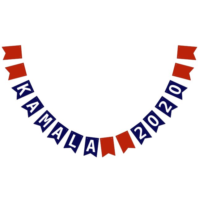Kamala Harris 2020 President Democrat Blue Bunting (All)