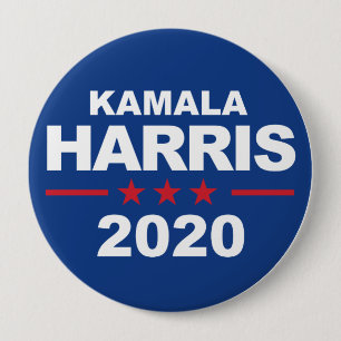 Kamala Harris 2020 - Sticker blue - 10 Cm Round Badge