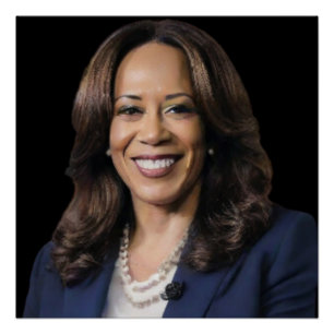 Kamala Harris 2024 1st Indian Black Melanin Sista Poster
