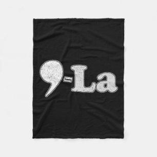 Kamala Harris 2024 47 Comma + La For President Fleece Blanket