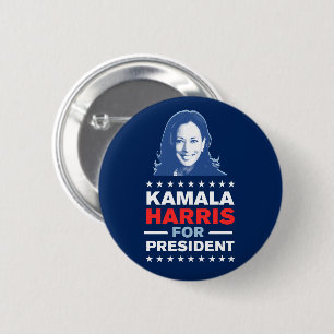 Kamala Harris 2024 6 Cm Round Badge