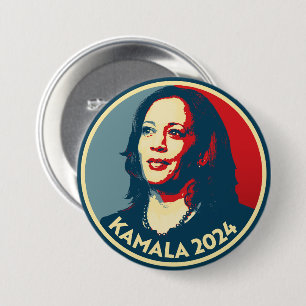 Kamala Harris 2024 7.5 Cm Round Badge