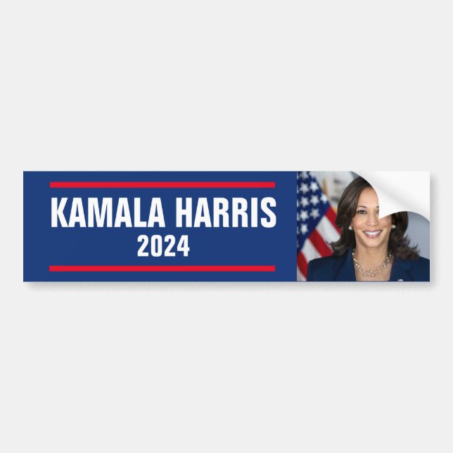 KAMALA HARRIS 2024 BUMPER STICKER (Front)