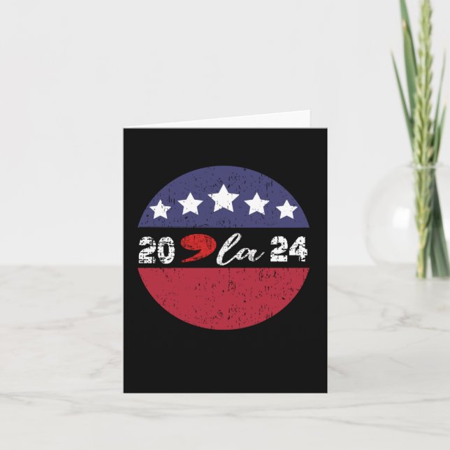 Kamala Harris 2024  Card (Front)
