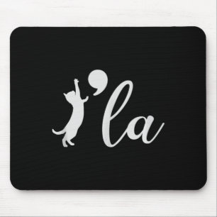 Kamala Harris 2024 Cat Lady President Comma La Fun Mouse Mat