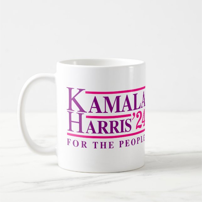Kamala Harris 2024 Coffee Mug (Left)