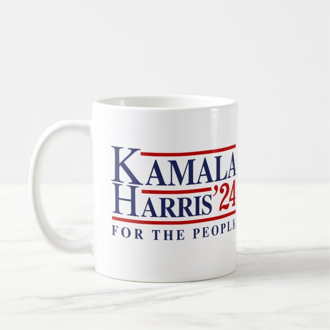 Kamala Harris 2024 Coffee Mug (Left)