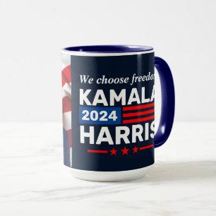 Kamala Harris 2024 Election Collectable Photo Mug