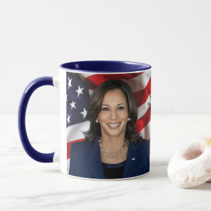 Kamala Harris 2024 Election Cool Collectable Photo Mug