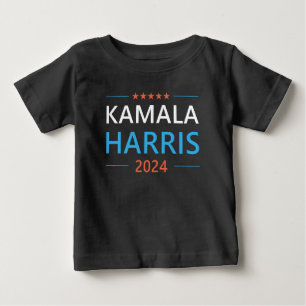 Kamala Harris 2024 for President Baby T-Shirt