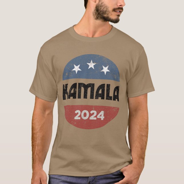 Kamala Harris 2024 For President Campaign For men  T-Shirt (Front)