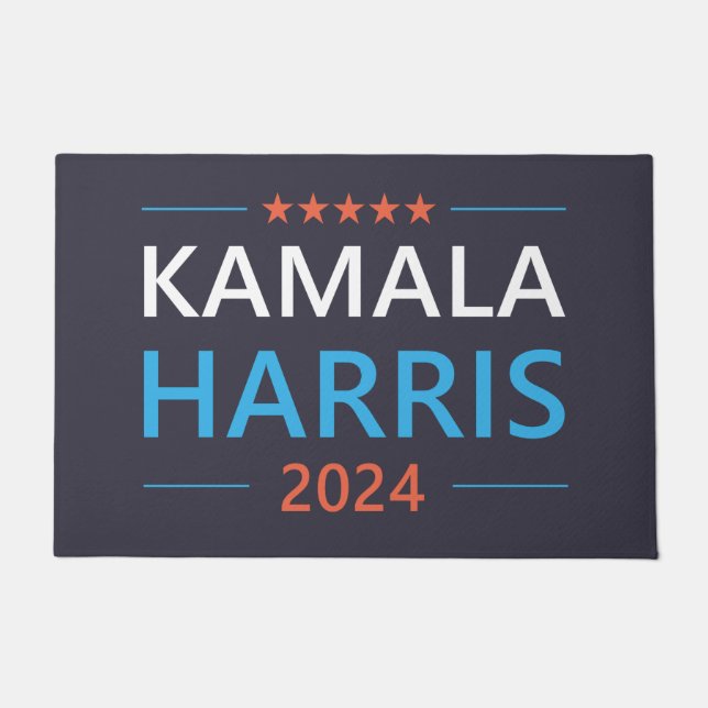Kamala Harris 2024 for President Doormat (Front)