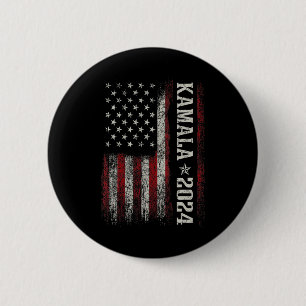 Kamala Harris 2024 For President Election Campaign 6 Cm Round Badge