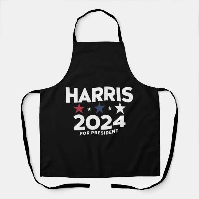 Kamala Harris 2024 For President Election Campaign Apron (Front)