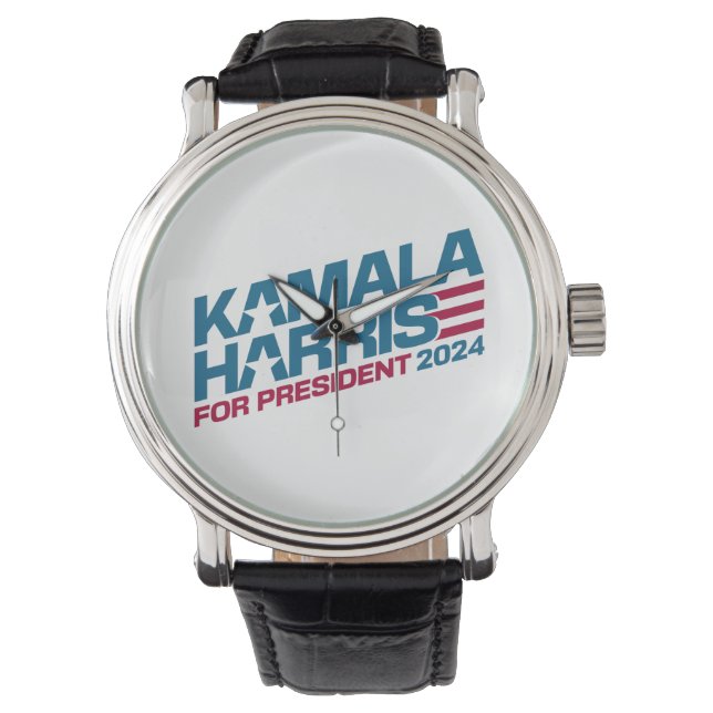 Kamala Harris 2024 For President Election Campaign Watch (Front)