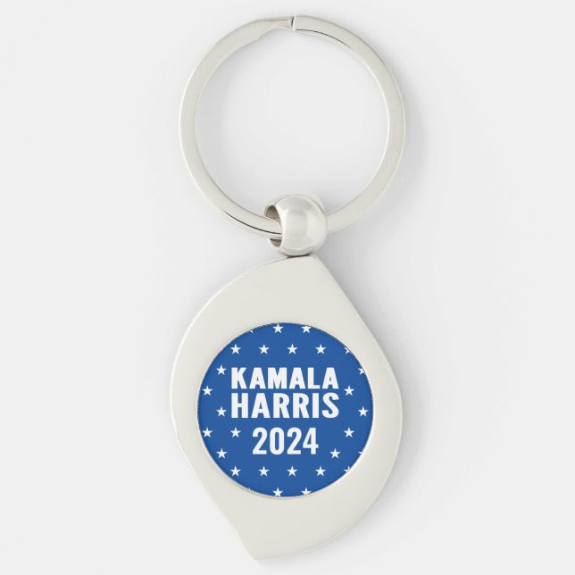 Kamala Harris 2024 for President  Key Ring (Front)