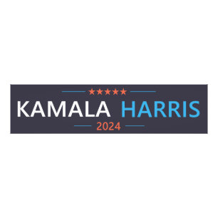 Kamala Harris 2024 for President Photo Print