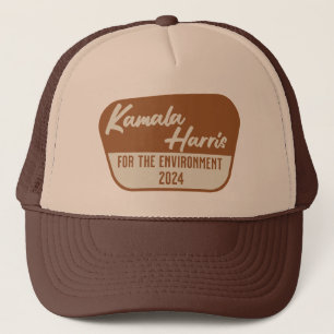 Kamala Harris 2024 for the Environment Trucker Hat