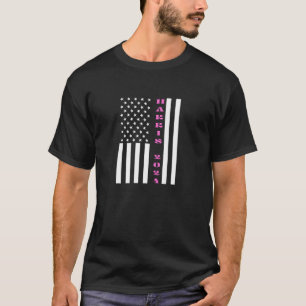 Kamala Harris 2024 Harris for President Pink US Fl T-Shirt