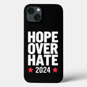 Kamala Harris 2024 Hope Over Hate Presidential  iPhone 13 Case