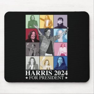 Kamala Harris 2024 Madam President Election Democr Mouse Mat