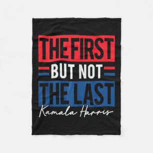 Kamala Harris 2024 Madam President Kamala 47 Usa E Fleece Blanket