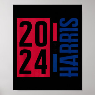 Kamala Harris 2024 Madam President Kamala 47 Usa E Poster