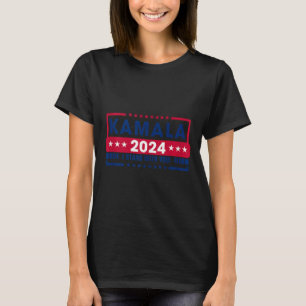 Kamala Harris 2024 Madam President Kamala 47 Usa E T-Shirt
