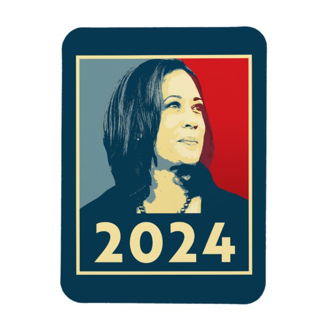 Kamala Harris 2024 Magnet (Vertical)