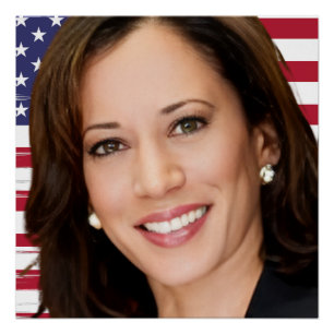 Kamala Harris 2024 my president is a black and fem Poster