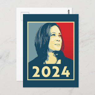 Kamala Harris 2024 Postcard