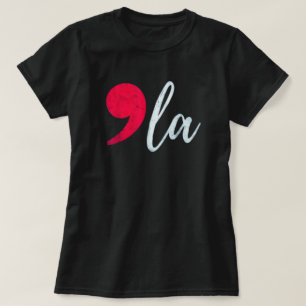 Kamala Harris 2024 President Comma La Funny T-Shirt