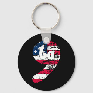 Kamala Harris 2024 President Funny Comma La Kamala Key Ring