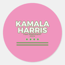 Kamala Harris 2024 Presidential Campaign Sticker