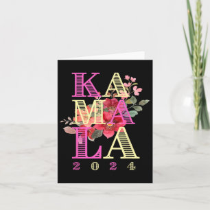 Kamala Harris 2024 Presidential Election Card