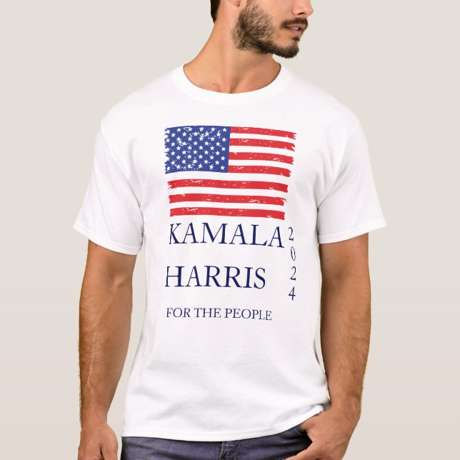 Kamala Harris 2024 presidential election  T-Shirt (Front)