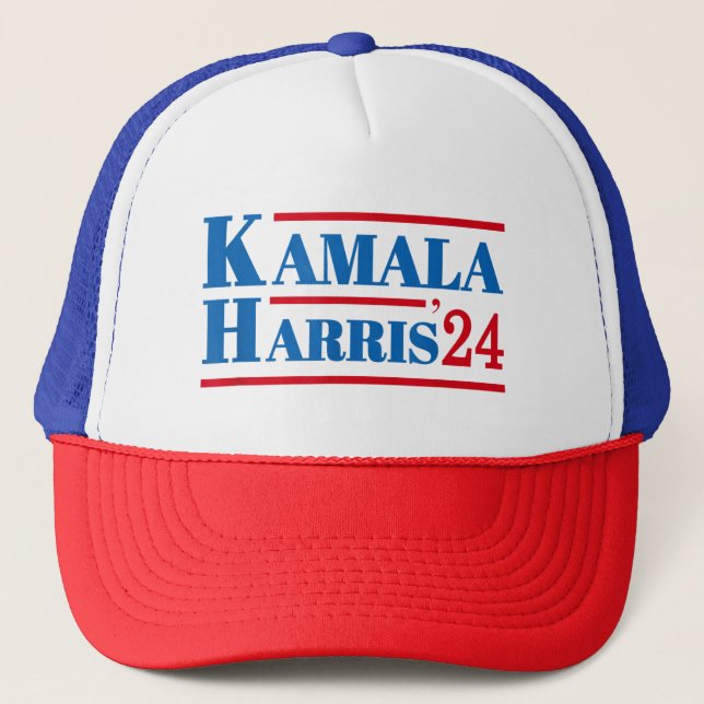 Kamala Harris 2024 Presidential Election Trucker Hat (Front)
