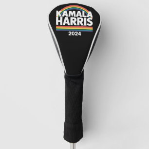 Kamala Harris 2024 Rainbow Gay Pride LGBT Election Golf Head Cover