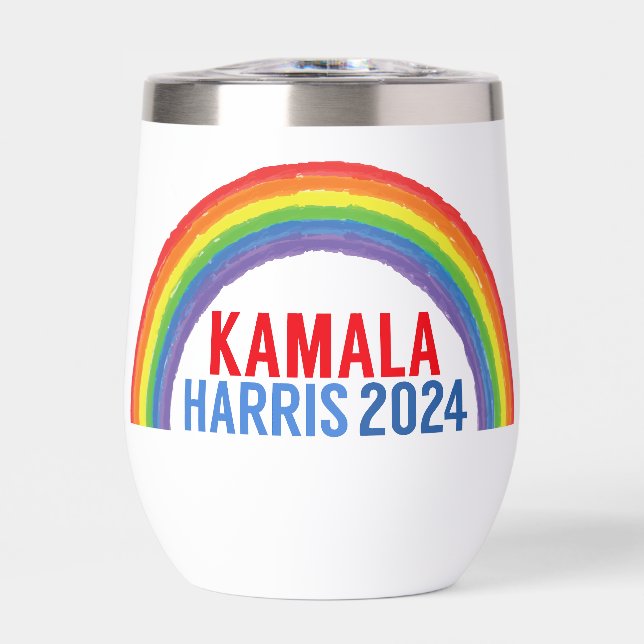 Kamala Harris 2024 Rainbow LGBTQ Rights (Front)