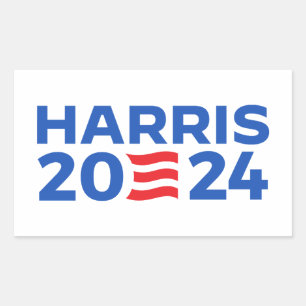 Kamala Harris 2024 Rectangular Sticker