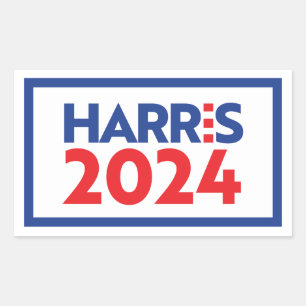 Kamala Harris 2024 Rectangular Sticker