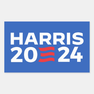 Kamala Harris 2024 Rectangular Sticker