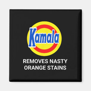 Kamala Harris 2024 Removes Nasty Orange Stains Fun Magnet